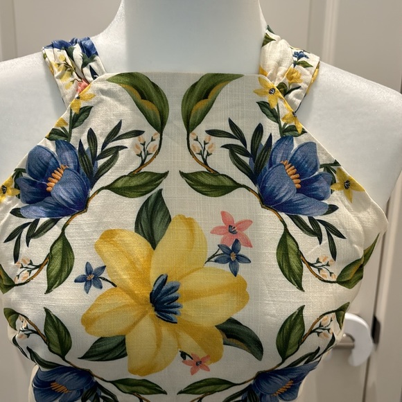 SOLD - FARM Rio Flower Dress Size M - Picture 6 of 10